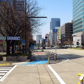 名古屋の道路とSPDシューズ探し 名古屋の道路とSPDシューズ探し
