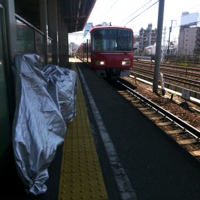idiom1と初の輪行 idiom1と初の輪行
